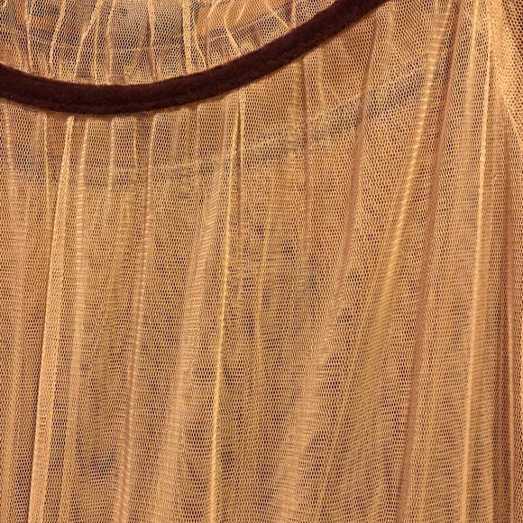 Retro Pin-Up or Boho Sexy Sheer Top - Picture 4 of 5